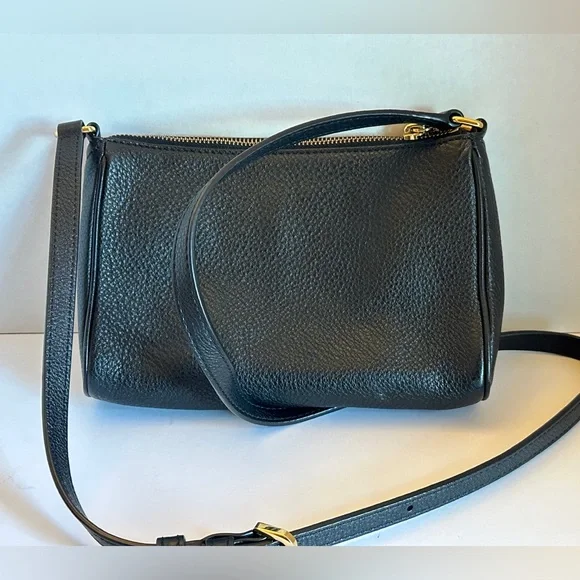 Marc Jacobs Black Pebbled Leather Crossbody Bag - Picture 2 of 9